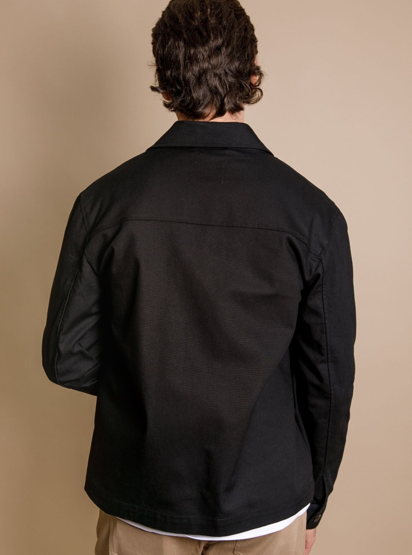 The Bridport Shacket (Black)